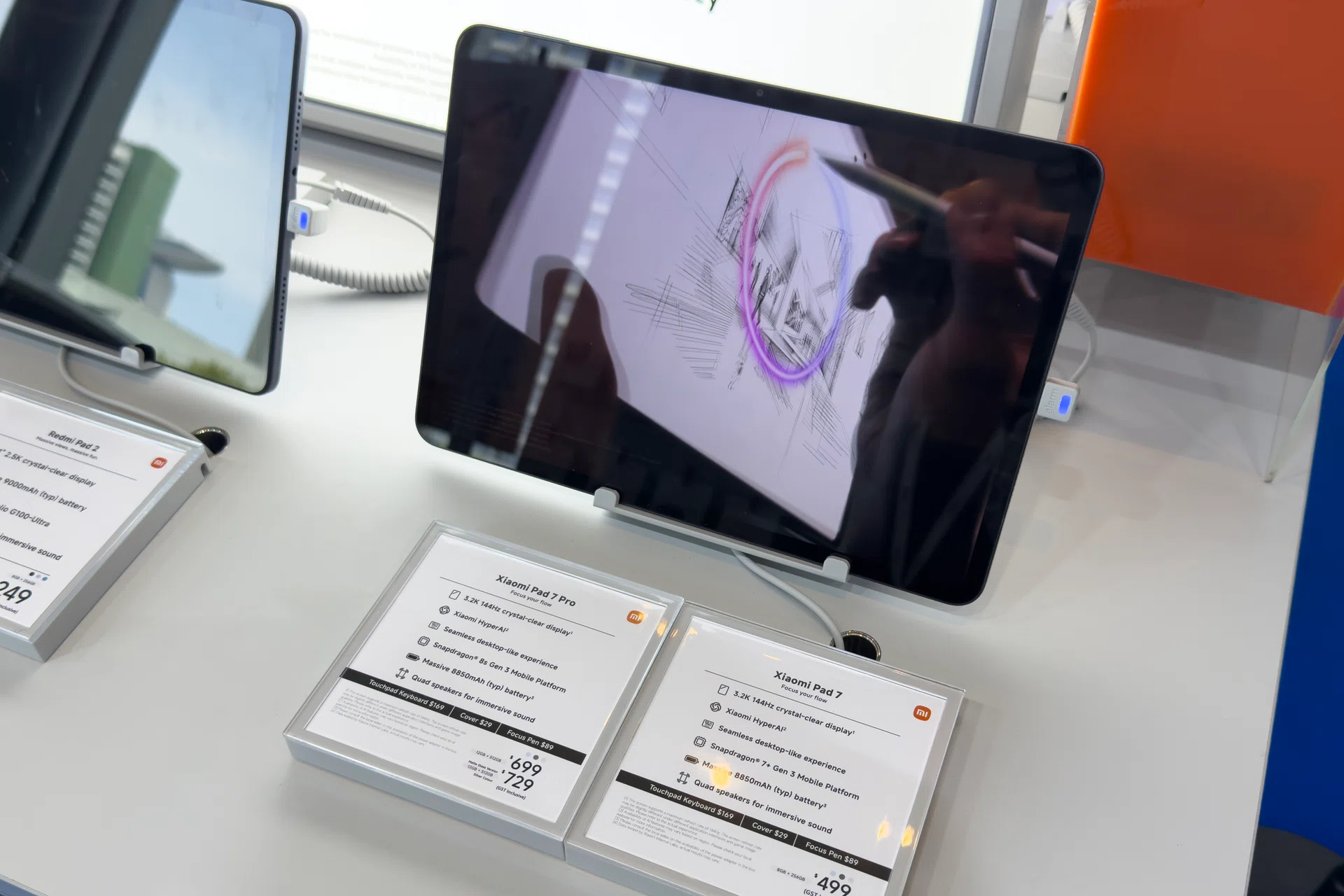 xiaomi pad 7 pro challenger booth 301 level 3 suntec convention centre comex 2025