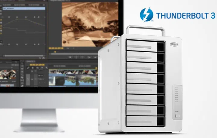 The company says the storage device is perfect for those in the creative fields. Image courtesy of TerraMaster.