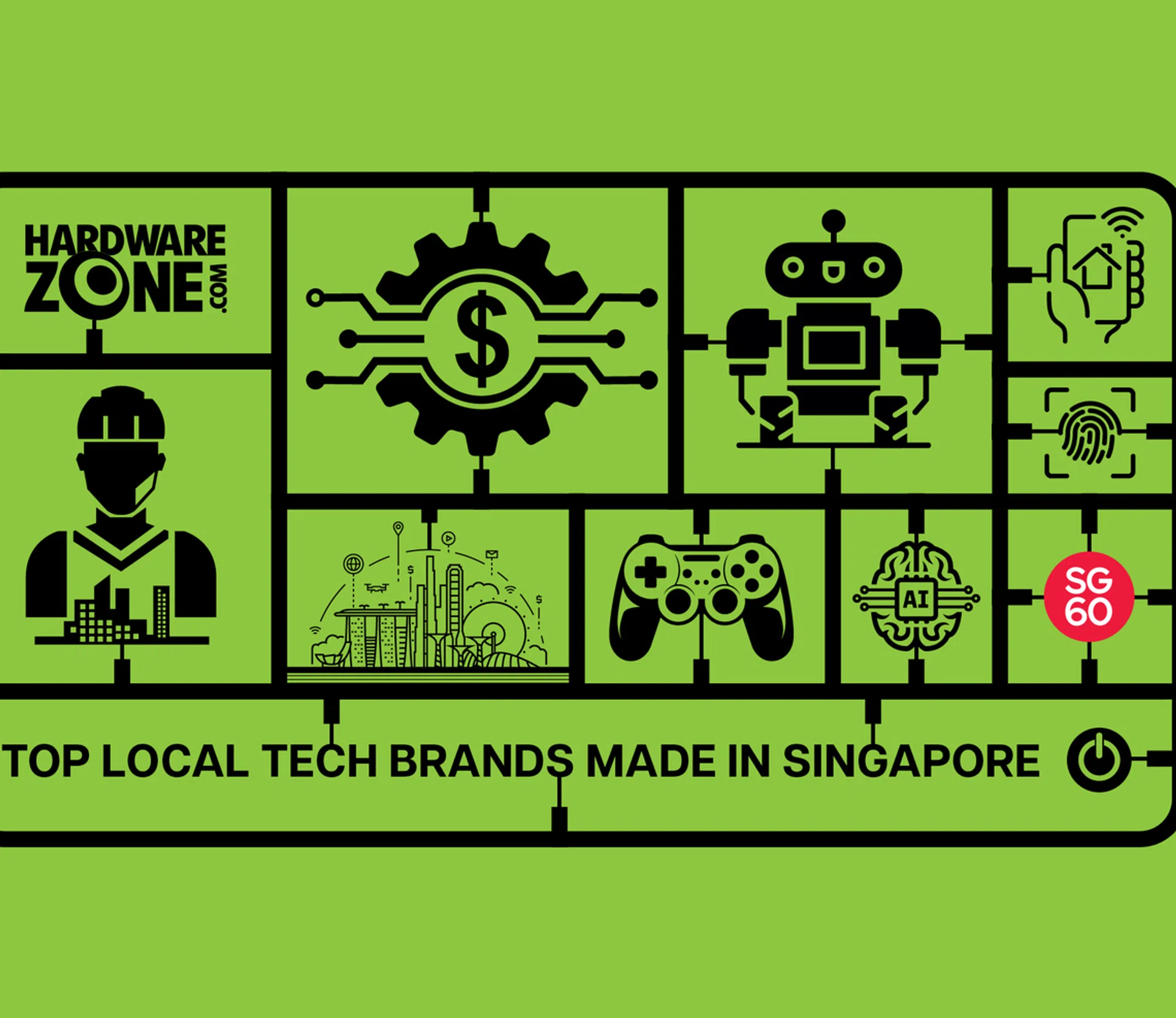 SG60 special image to celebrate notable made in SG tech brands