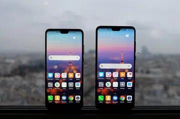 The Huawei P20 and P20 Pro.