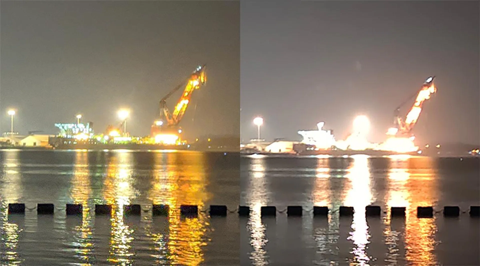 Enlarged photos. Left: Google Pixel 3a. Right: Oppo Reno4 Pro. Photo details are much sharper and detailed on the Pixel 3a than the Reno4 Pro