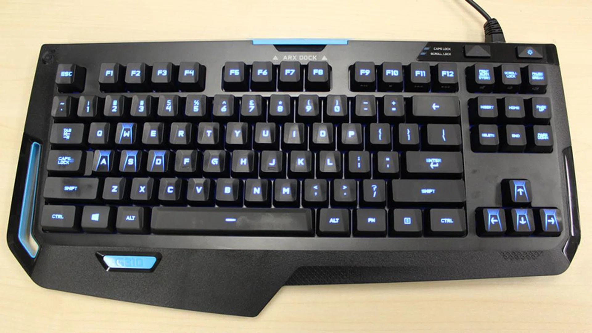 The new G310 Atlas Dawn is a TKL keyboard, which means it's missing the Numpad. It's also lacking some of the features present on the G910 Orion Spark.