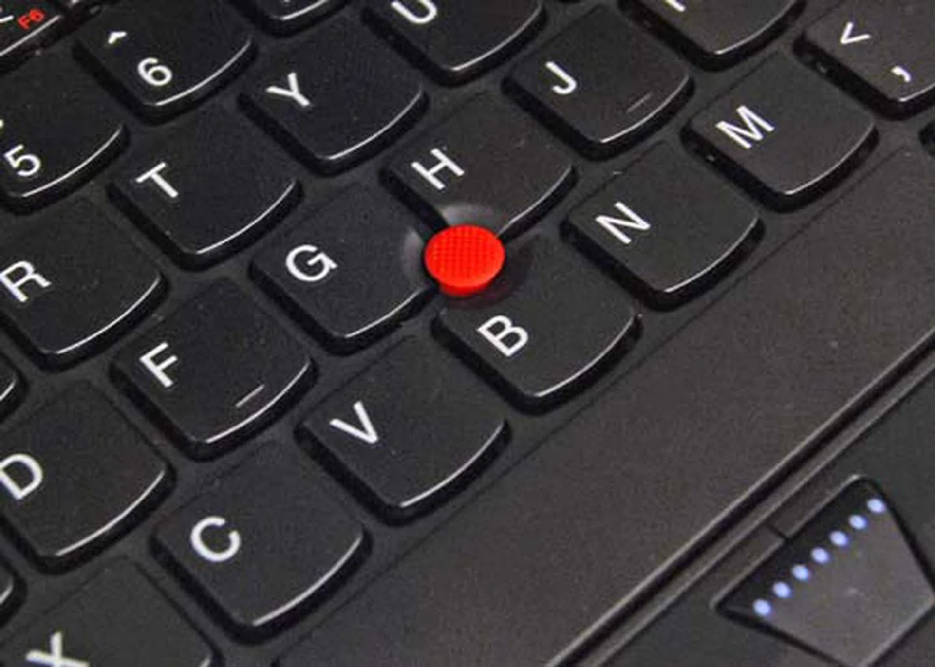 A redesign also means the area around the trackpoint gets tweaked too.