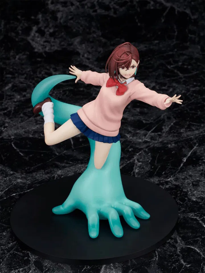 The Momo Ayase figure featuring her psychic powers, with an approximate height of 235mm. (Image source: Beenos)