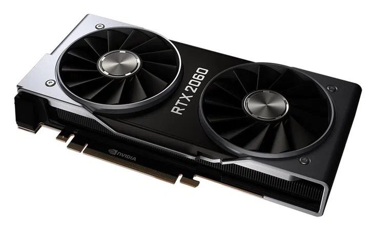 NVIDIA GeForce RTX 2060 graphics card (Image source: NVIDIA)