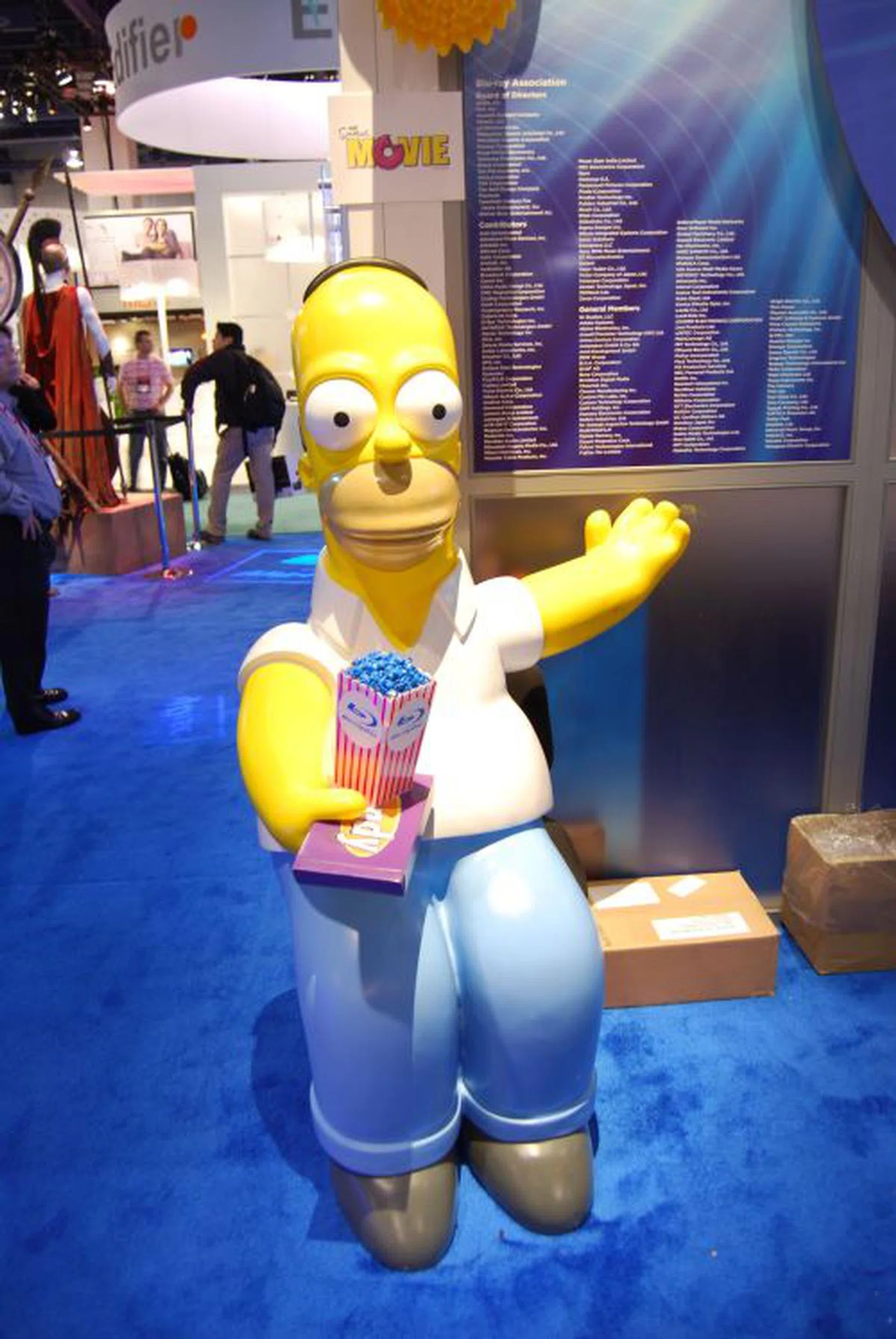  We're sure Homer Simpson won't mind having any of these technologies to get through 2008. And, while it would seem that he's already settled upon his popcorn of choice, the dust is far from settled yet.  