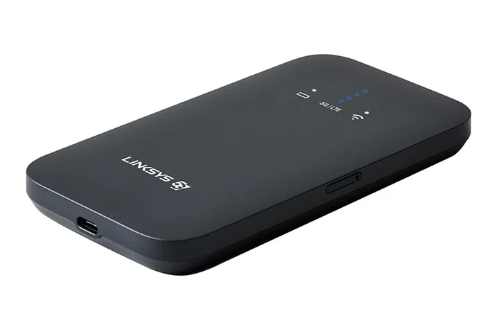 Linksys 5G and Wi-Fi 6 Mobile Hotspot.