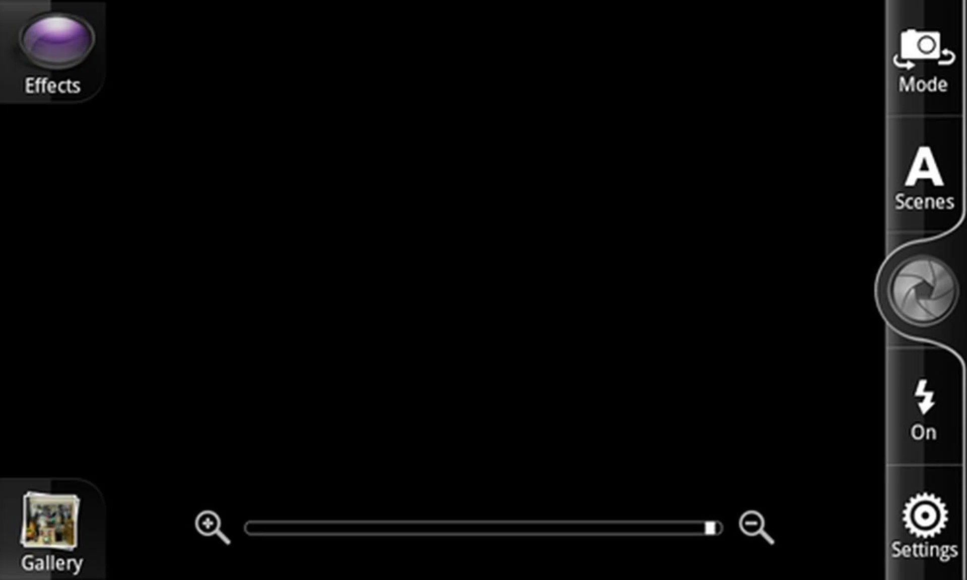 You will also see a revamped camera interface which provides easier and faster access to tools such as photo effects.