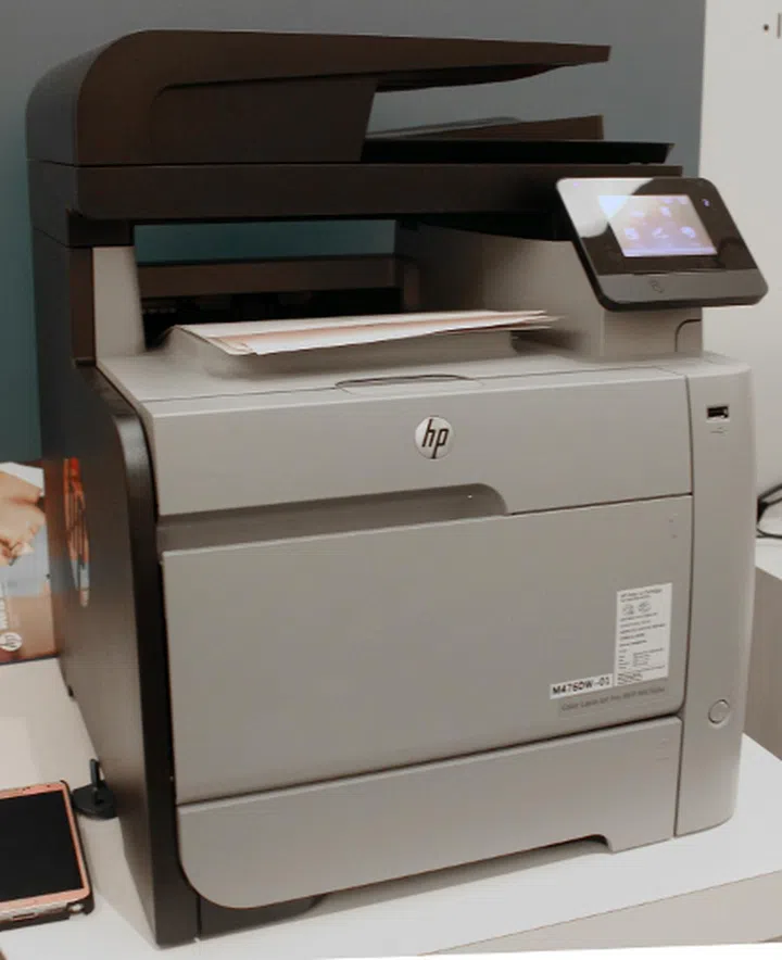You can print from your smartphone, tablets, and notebooks to the LaserJet Pro M476 at work, home, or on-the-go.