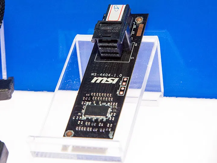 This U.2 to M.2 converter lets you use 2.5-inch NVMe SSDs in current motherboards equipped with an M.2 slot.