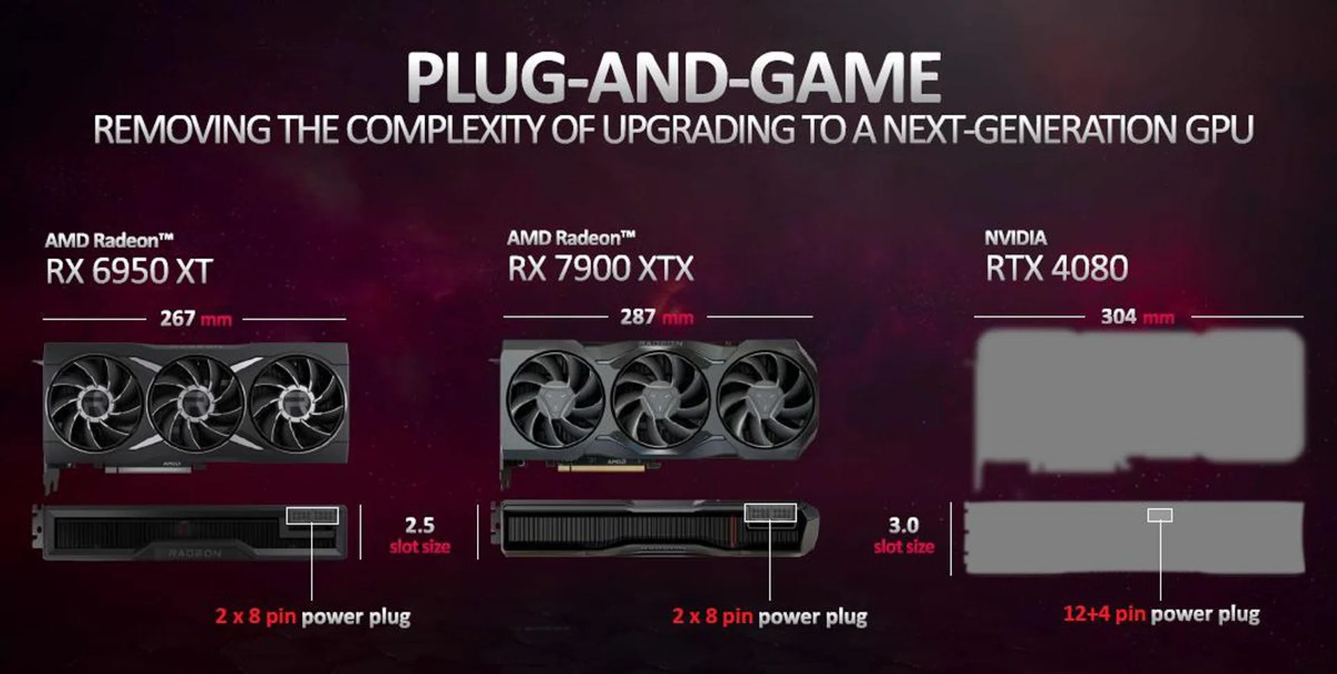 The new Radeon cards might not look any different or impressive, but they are practically designed to deliver what matters most. (Image source: AMD)
