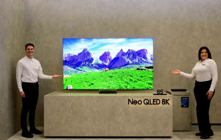 Samsung's 2025 flagship TV. Photo: Samsung. 