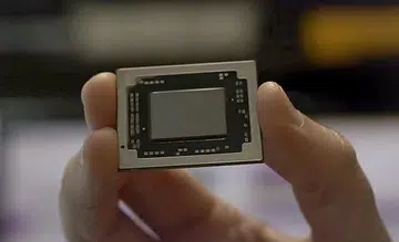 This is the actual Carrizo chip from AMD, so it's definitely not vaporware and it's coming sometime first half of 2015.