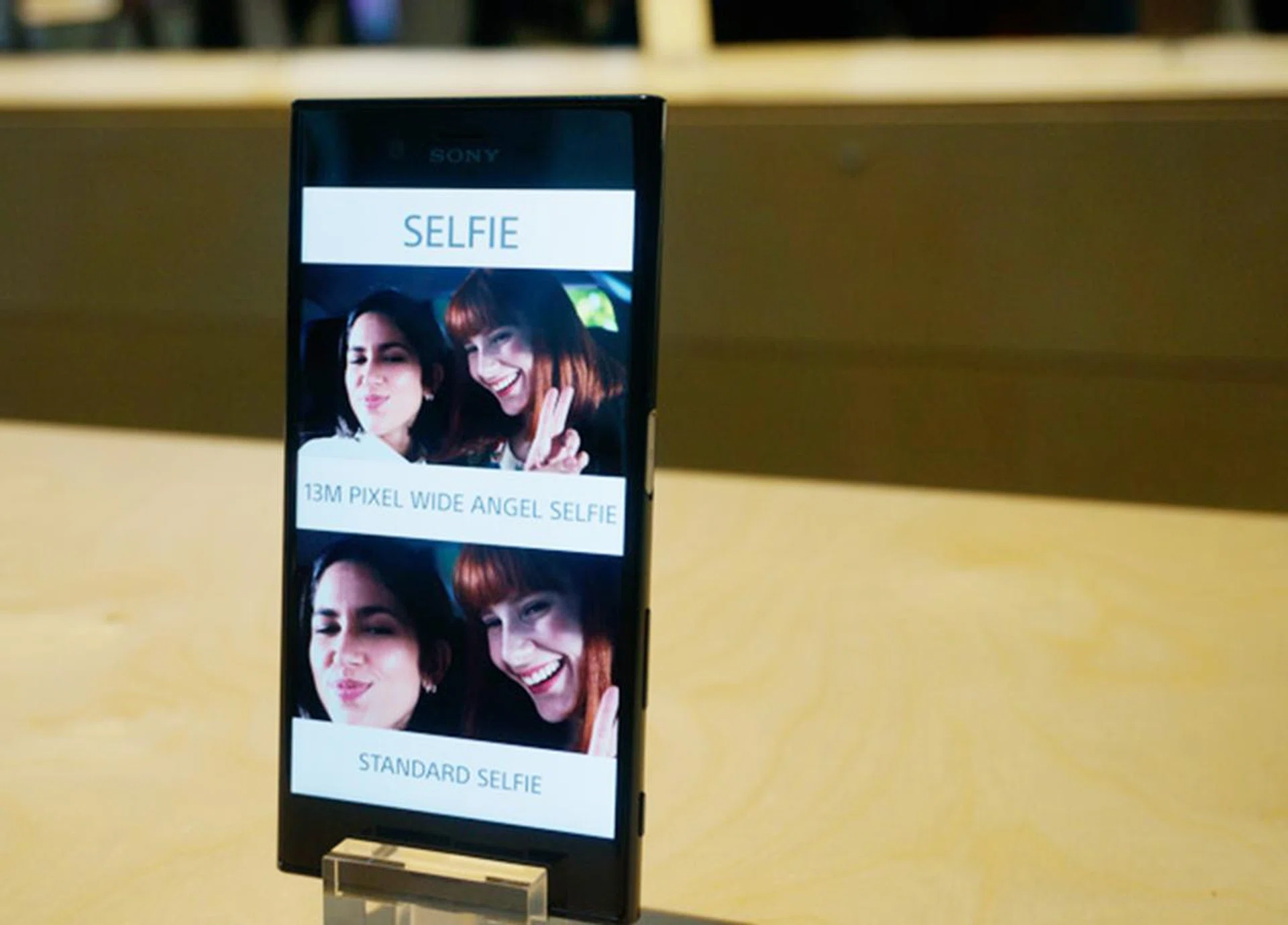 Get more of the group in with the new 22mm front camera.