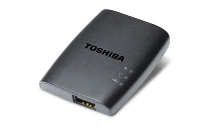 Toshiba's Stor.e wireless adapter.