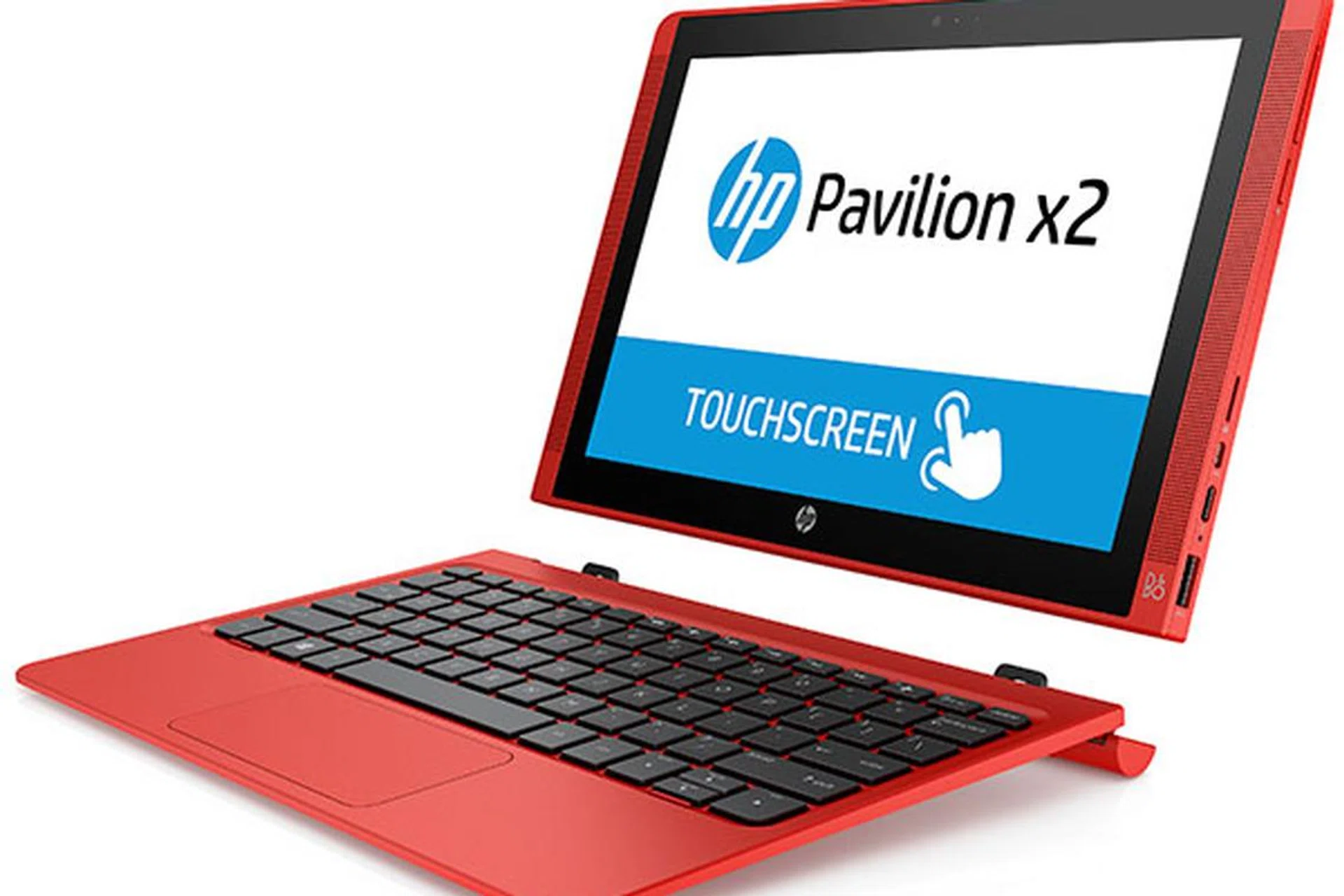 The HP Pavilion x2 sports a detachable 10.1-inch touchscreen IPS display. (Image Source: HP)