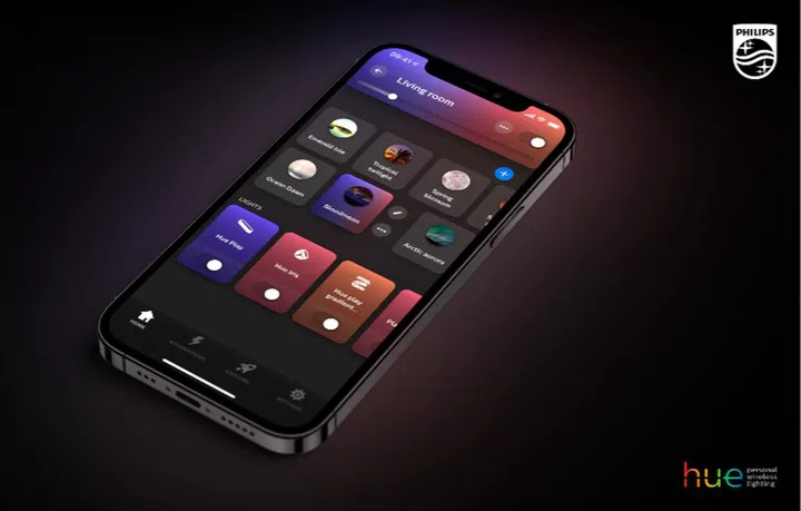 Tiles makes things easier to view. Image courtesy of Signify. 