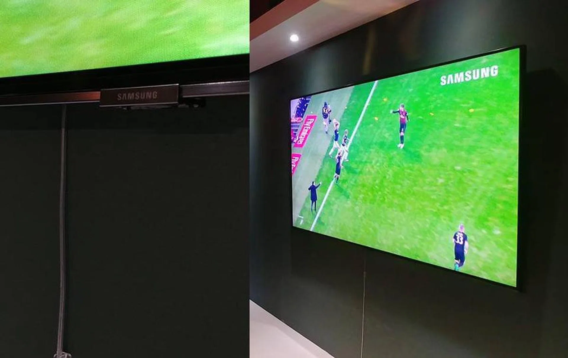 For sure, one near-invisible cable that goes to the TV beats many different-sized cables dangling behind the TV.