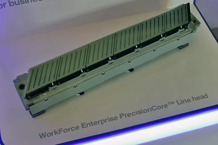 The fixed PrecisionCore Line head used by the WorkForce Enterprise WF-C20590.
