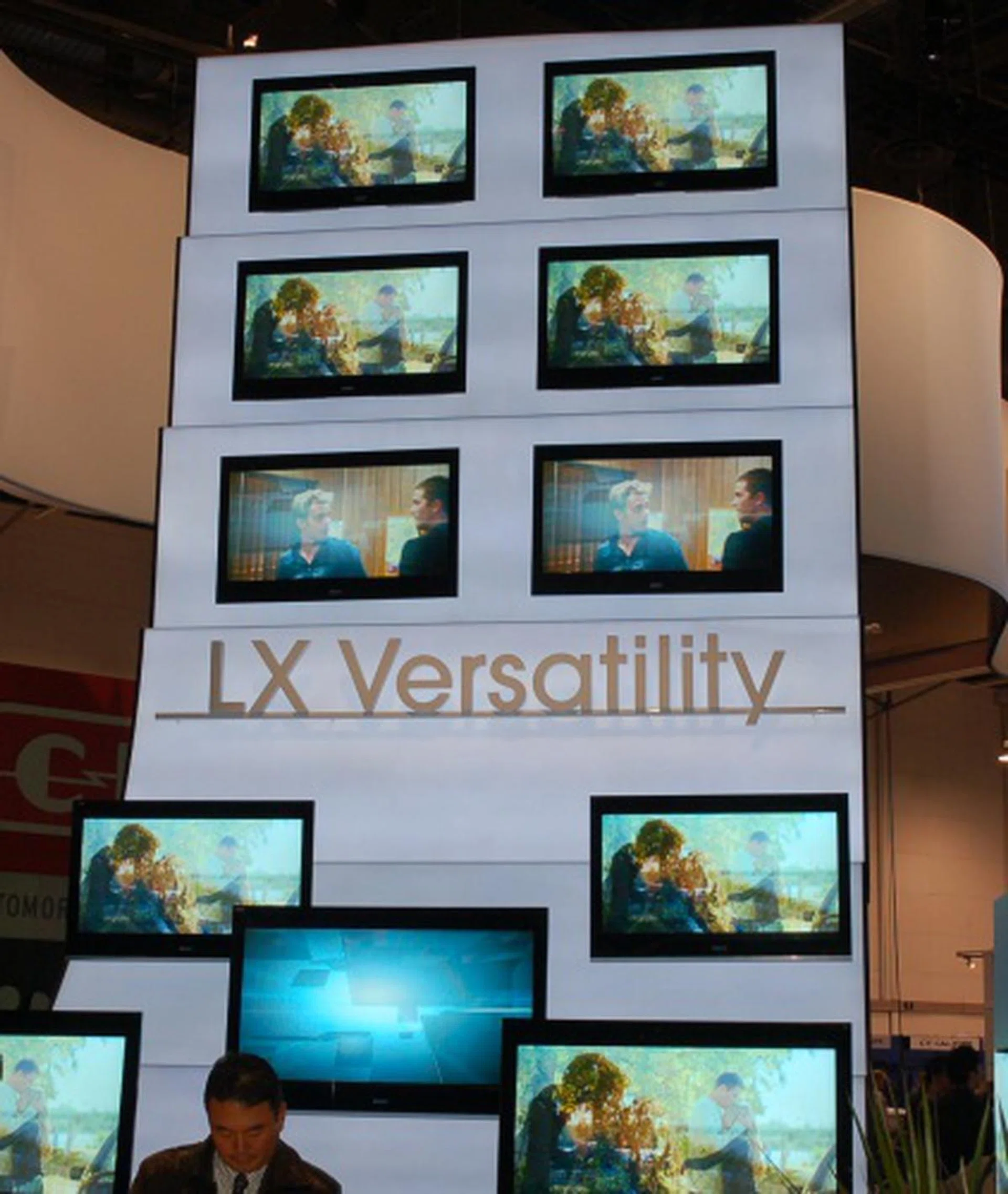 The versatility here for the LX series is to reflect its 3D capability along with having basically all the features of a Monolithic Design Sony BRAVIA, from Motionflow to integrated Wi-Fi and USB/DLNA playback. The 60-inch model XBR-60LX900 is also the first TV from Sony to have an integrated full HD 3D functionality, including two pairs of active shuttle glass. All this is available only this summer.