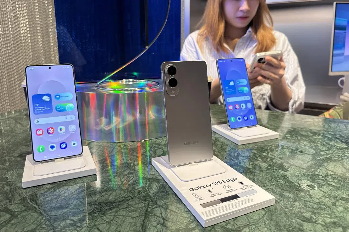 Super-slim Samsung Galaxy S25 Edge hits retail shelves in