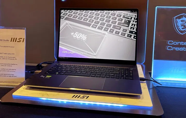The MSI Creator Z16 HX Studio is another notebook designed for creative professionals. Boasting a HX-class 13th Gen Core i9 processor, RTX 4070, a QHD+ high refresh rate touchscreen and more. Hit the link to read more.