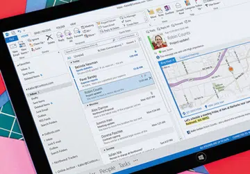 Outlook 2013. (Image source: Microsoft.)