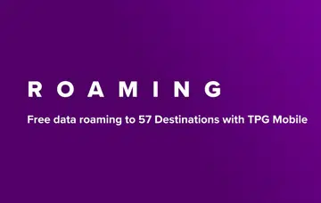 Subscribers going to countries in list A can get up to 2GB of roaming data for free. Image source: TPG. 
