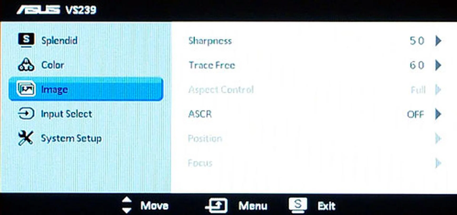 Trace Free determines how much the panel is overdrived and this affects response times.