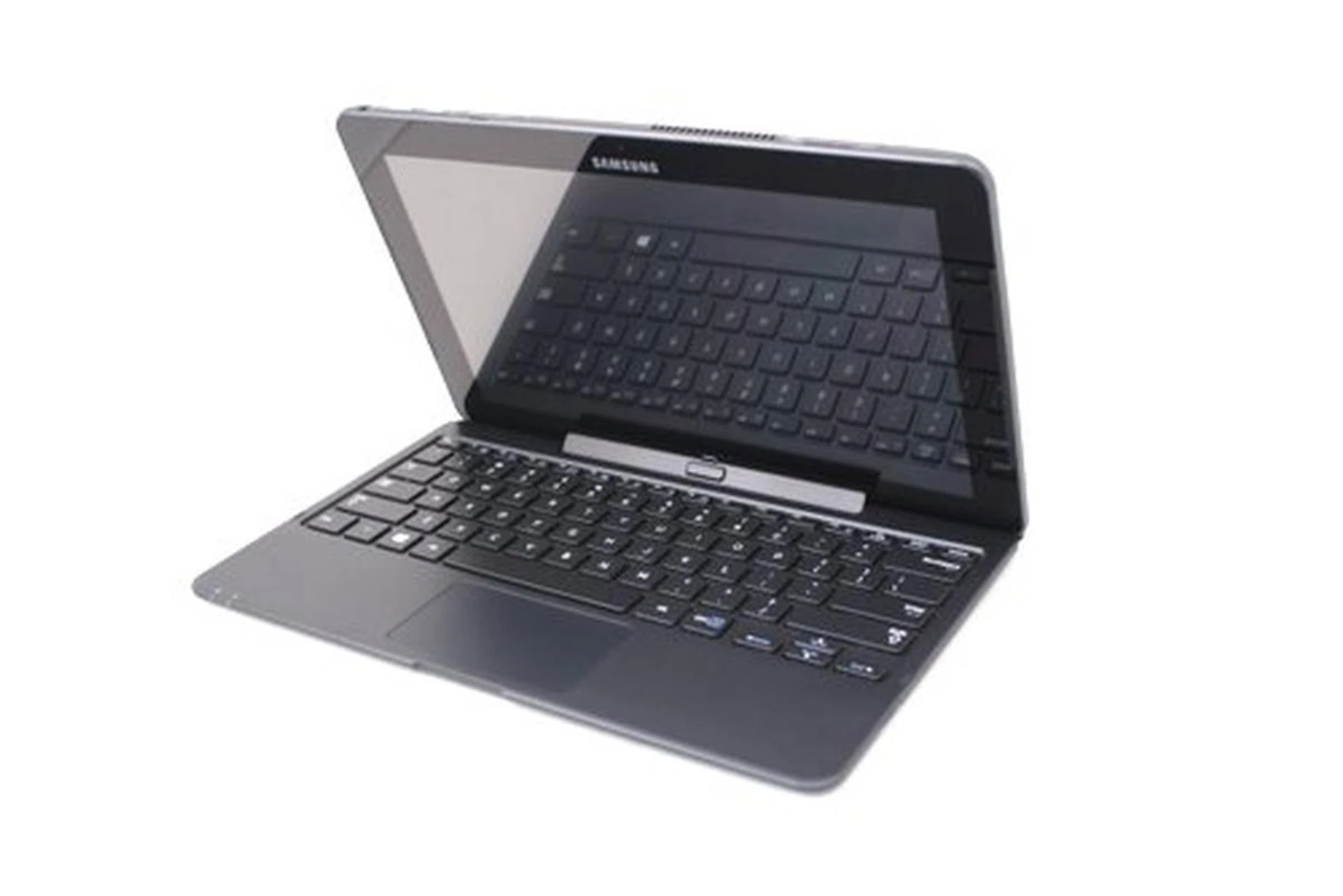 The Samsung ATIV Pro comes with a keyboard dock that's easy to attach and remove. 