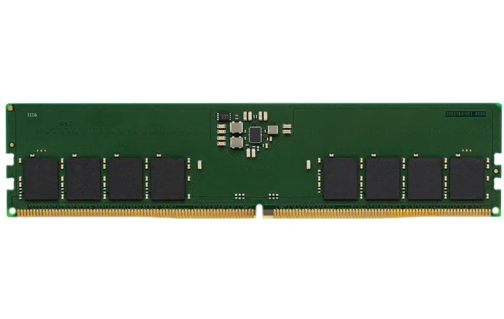 The Kingston DDR5 ValueRAM features on-board Power Management Integrate Circuits. Image source: Kingston. 