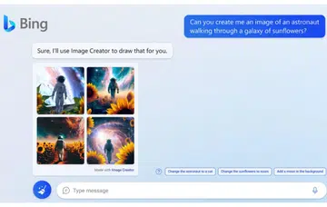 More than 200 million images have been created so far. Image source: Microsoft. 