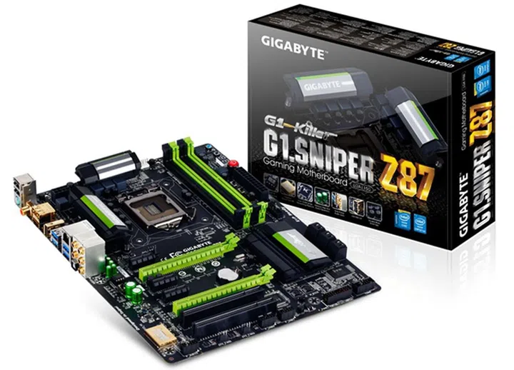 Gigabyte G1.Sniper Z87 motherboard (Image Source: Gigabyte)