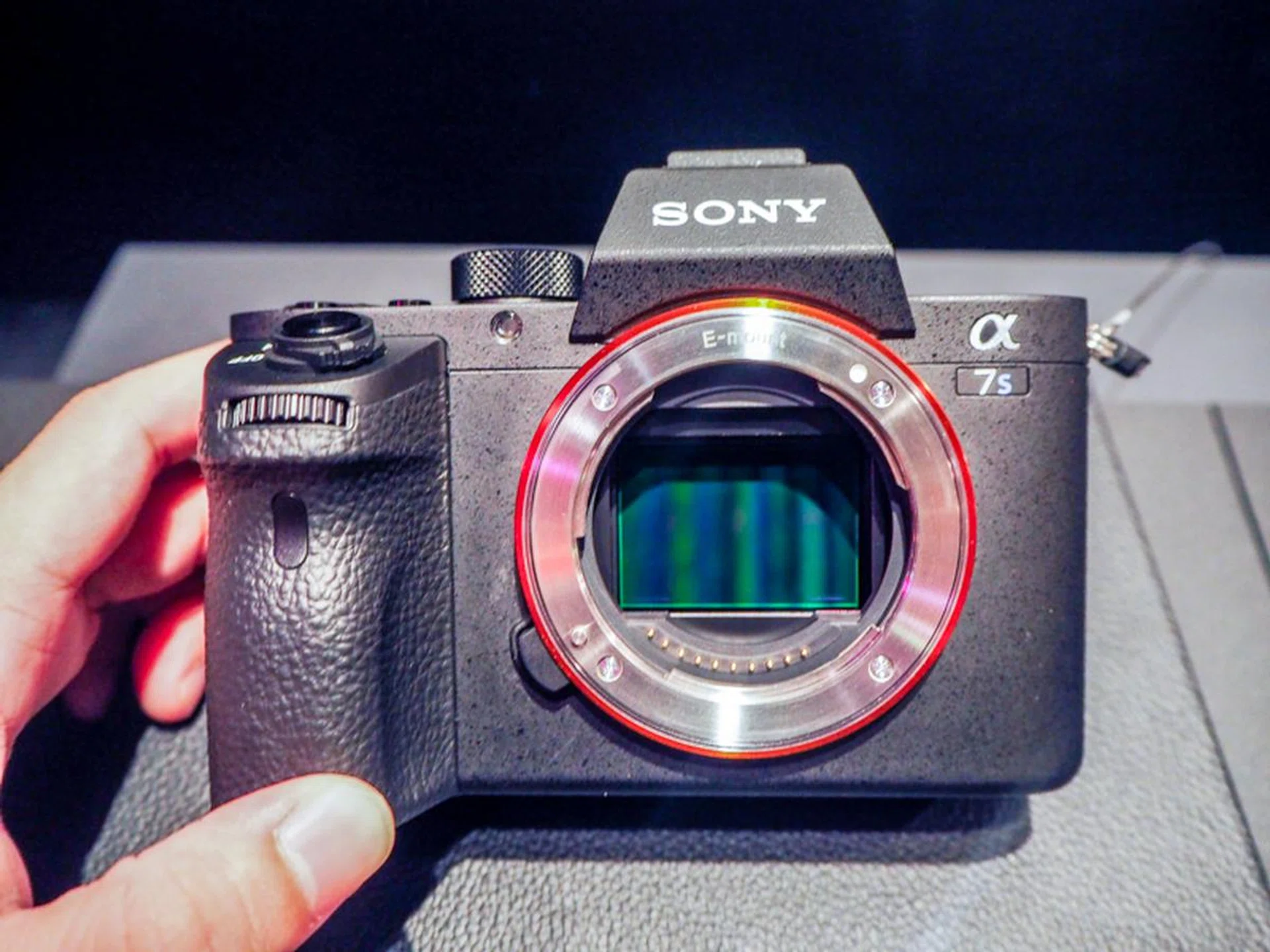 It's really quite compact, for a full-frame camera.