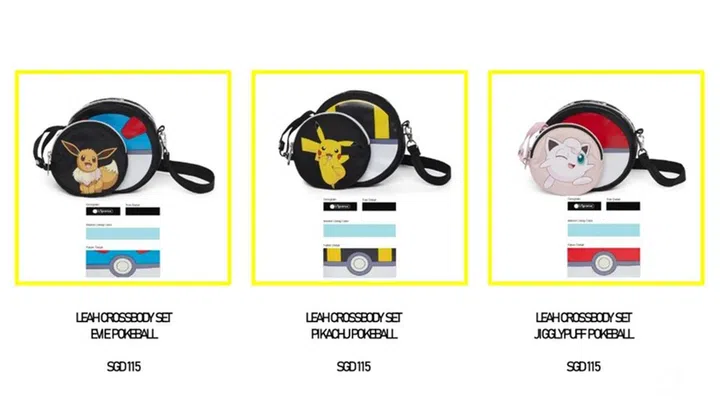 Image: Pokemon, LeSportsac