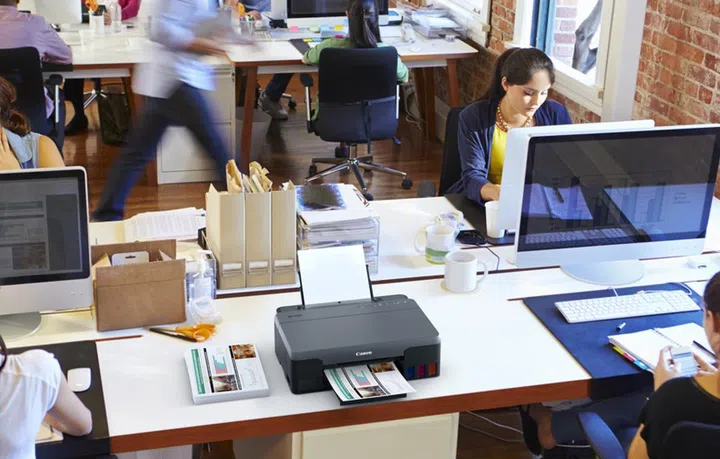 The new G-series printers have higher print yields than before. Image courtesy of Canon. 