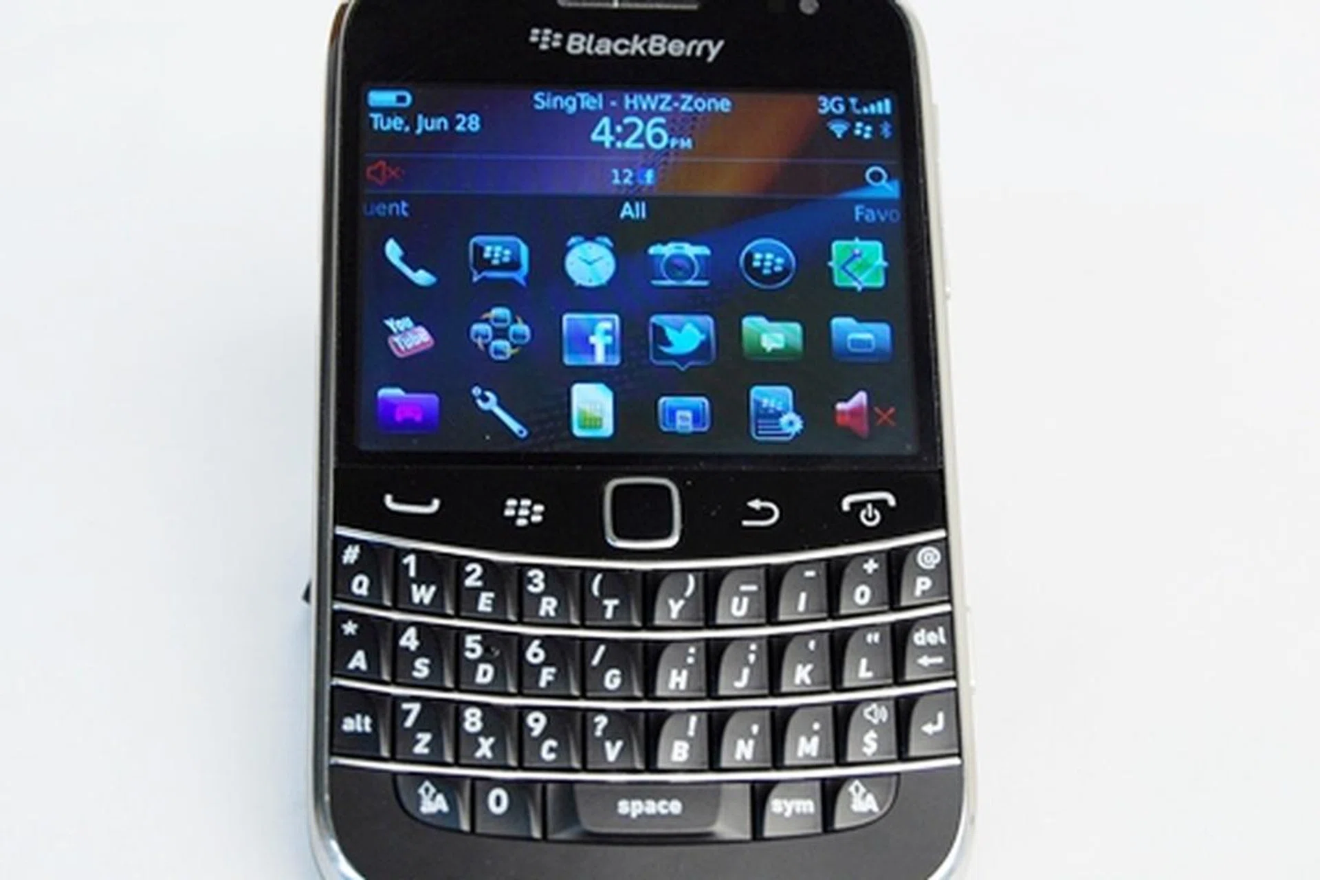 The BlackBerry Bold 9900 is the fourth iteration of the Bold series by RIM.