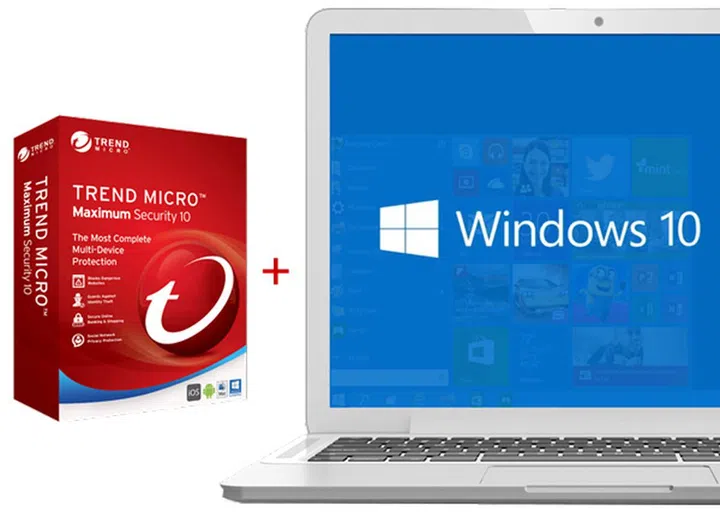 Trend Micro Maximum Security 10 for Windows 10 platforms.