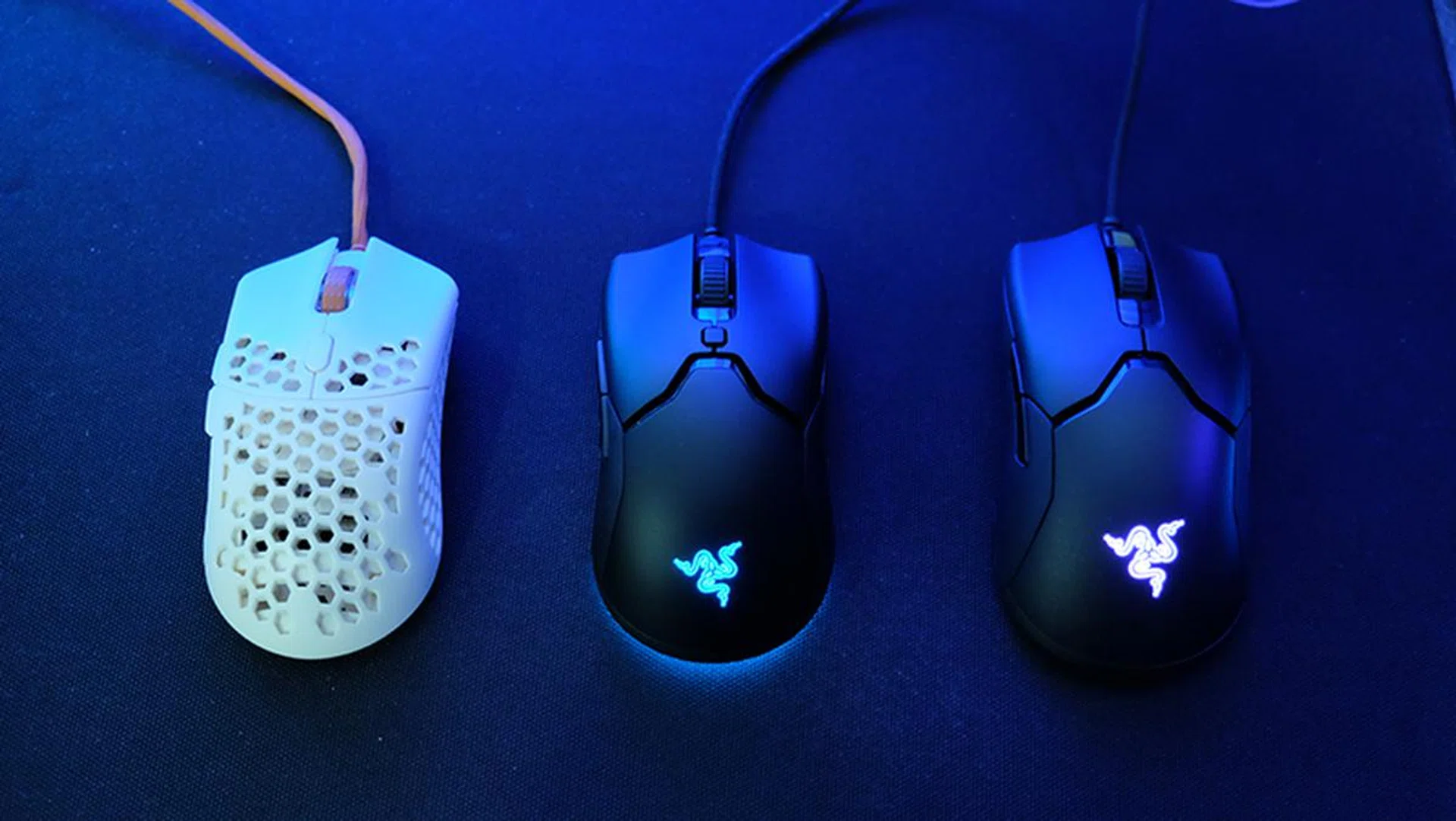 A look at the Viper Mini (centre), beside the Ultralight 2 and regular Viper. 