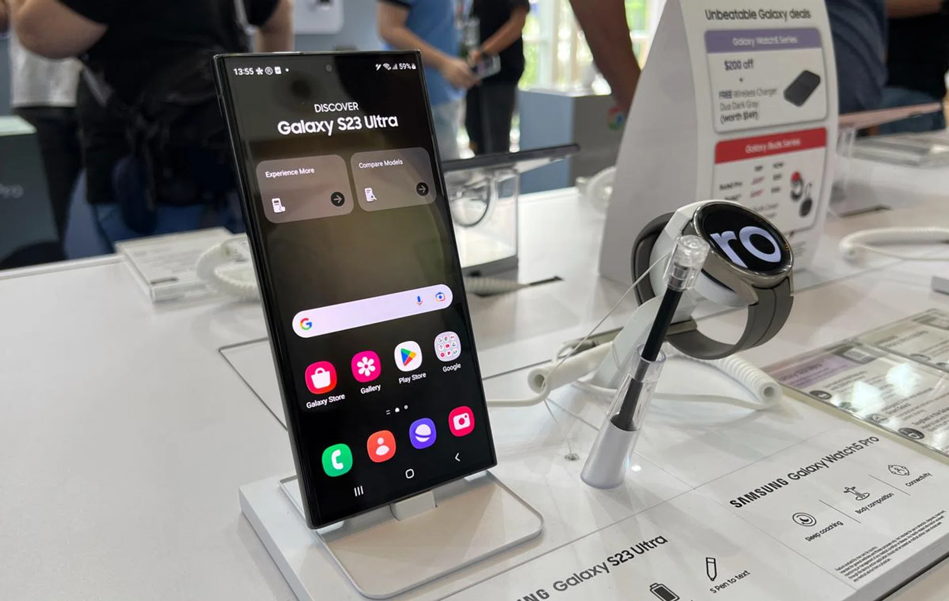 Samsung Galaxy S23 Ultra.