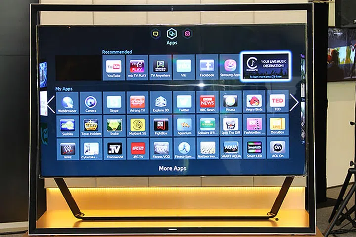 The Smart Hub interface will be different in 2014, but an upgrade is possible through the Samsung Evolution Kit.