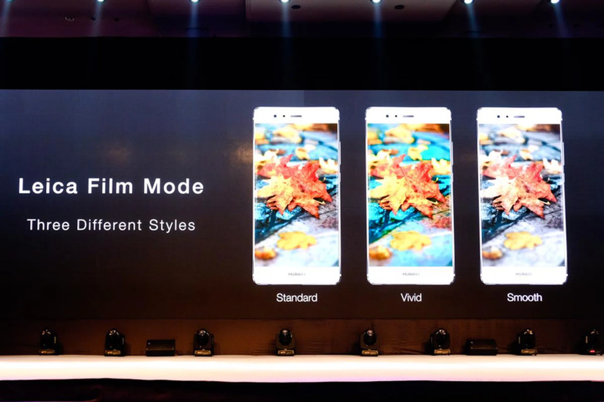 Three different color styles to fit your personal taste. 