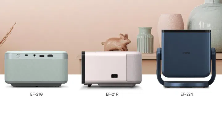 The 3 colour options. Photo: Epson