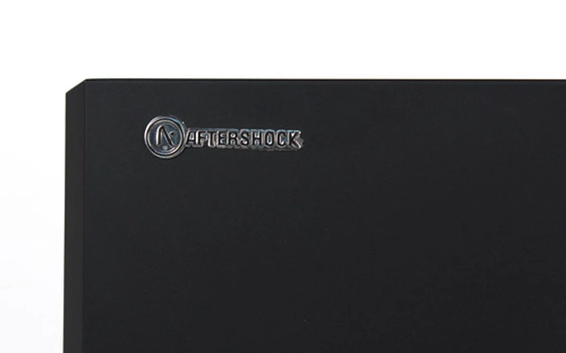 This small Aftershock logo is the only branding you'll find on the Titan.