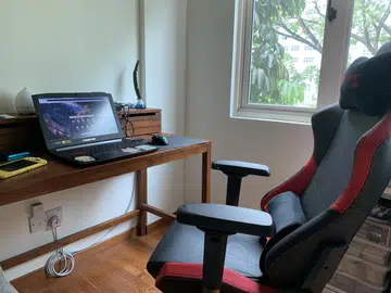 My WFH setup is nothing fancy, really.