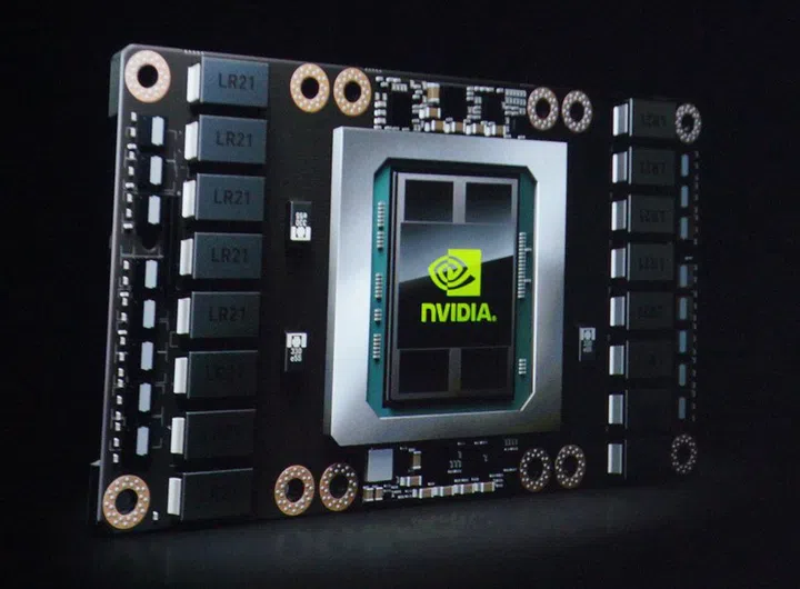 The NVIDIA GeForce Tesla P100 GPU (Image source: NVIDIA)