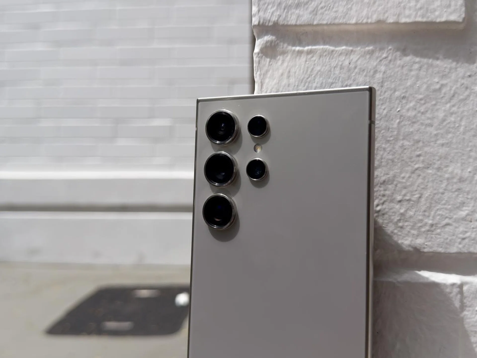 Samsung Galaxy S24 Ultra rear camera array.