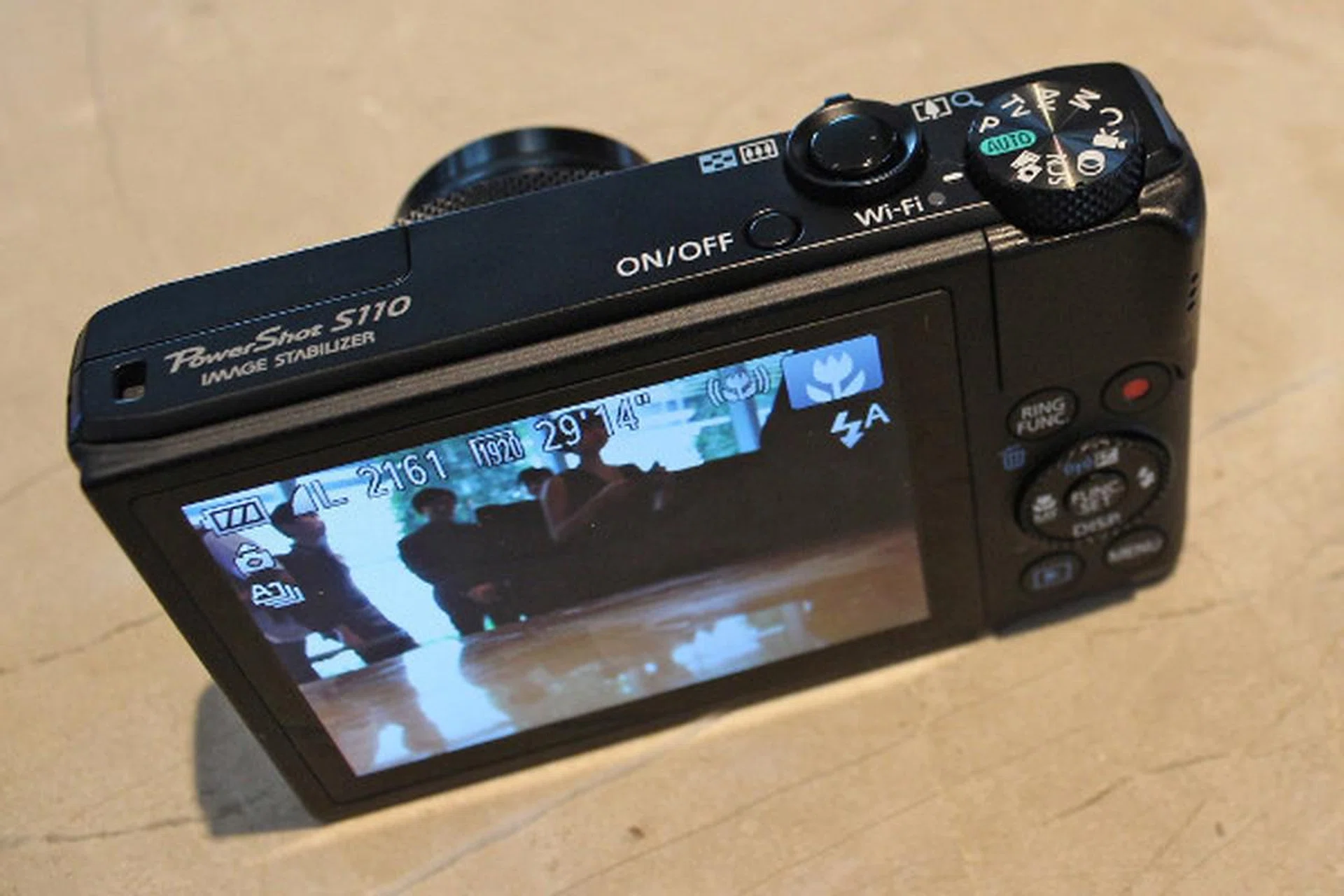 Design-wise, the S110 doesn't differ that much from its predecessor, the S100.