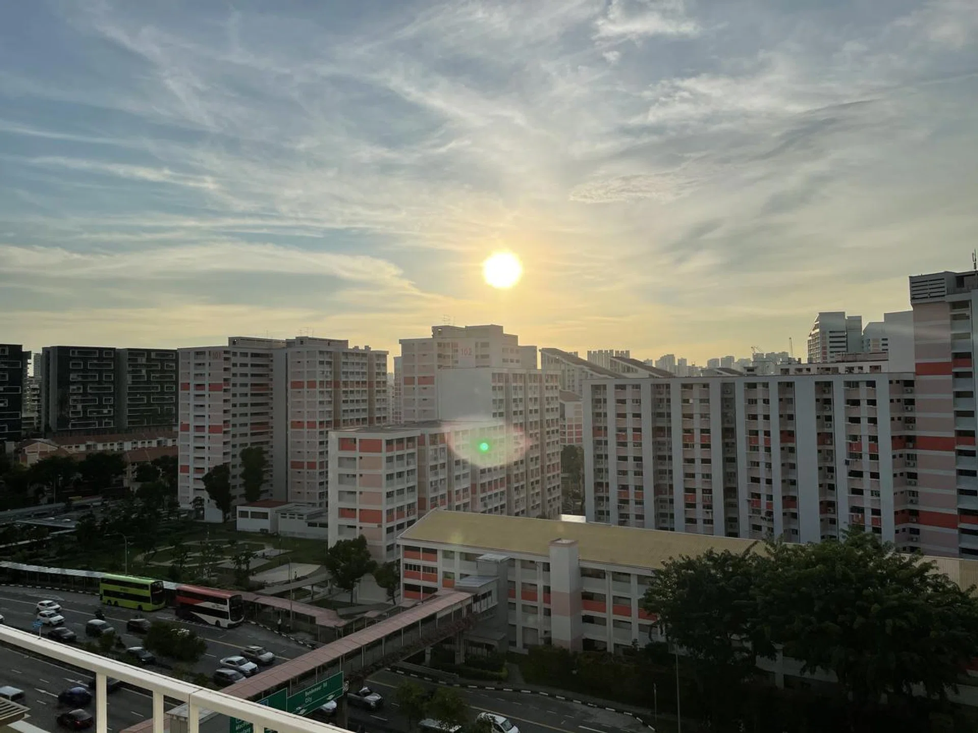 Shot with the iPhone 12 Pro's main wide camera. This is a challenging scene with the sun setting in the background but noticed how highlights and details are preserved in the foreground. Click to see full image.