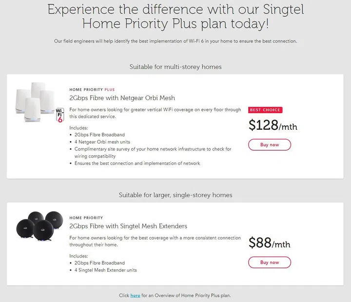 Source: Singtel website.